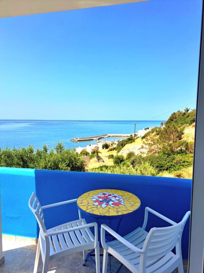 Panorama Melina Apartments Kastri  Buitenkant foto